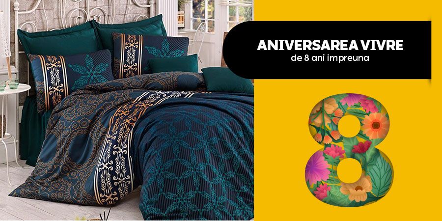 Aniversarea Vivre: Textile pentru casa